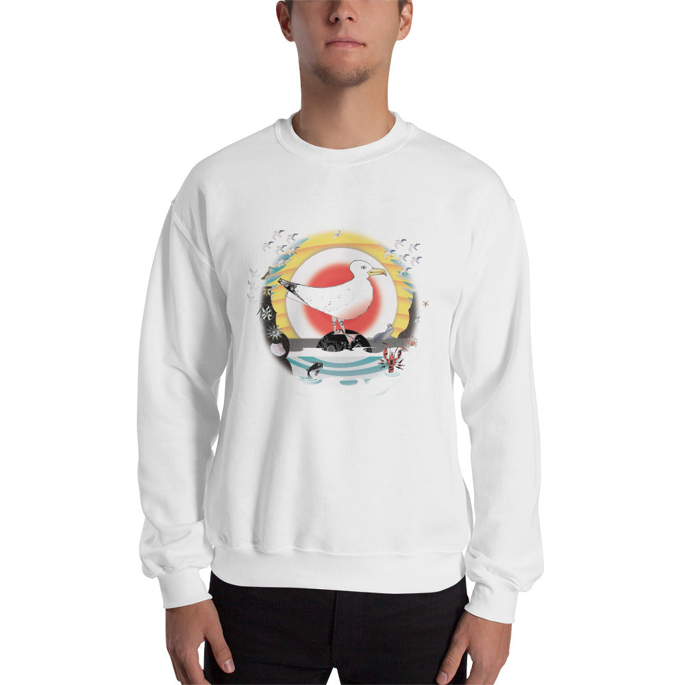 Sweatshirt, Summer Gull
