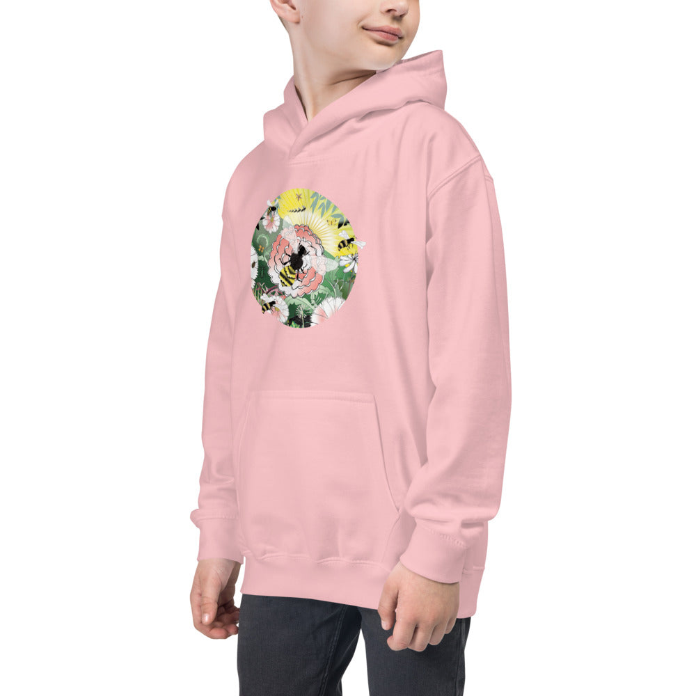 Kids Hoodie, Spring Bee