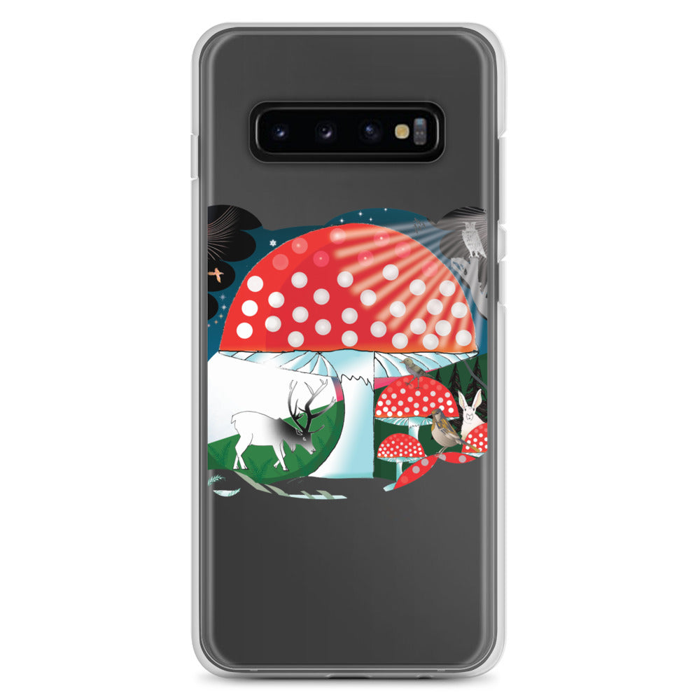 Samsung Case, Winter Mushroom