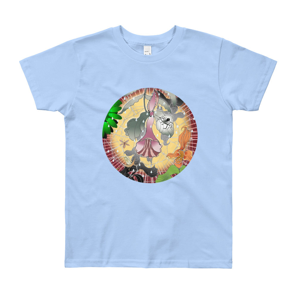 Youth Short Sleeve T-Shirt, Summer Spider