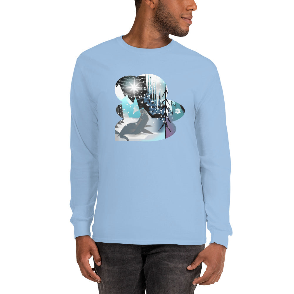 Long Sleeve T-Shirt, Winter Seal