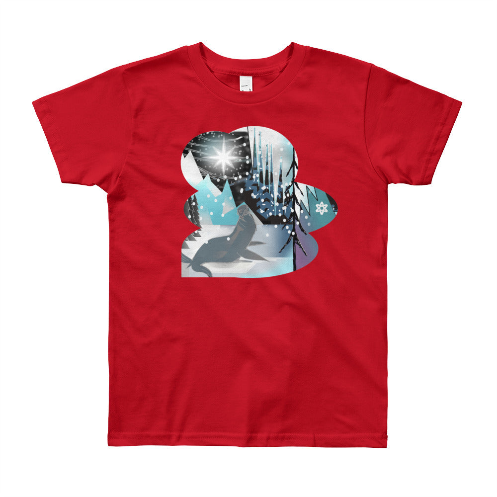 Youth Short Sleeve T-Shirt, Winter Seal