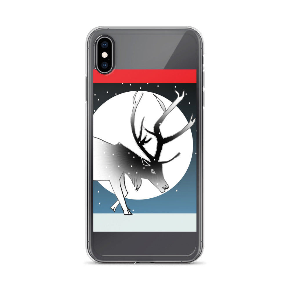 iPhone Case, Winter Stag