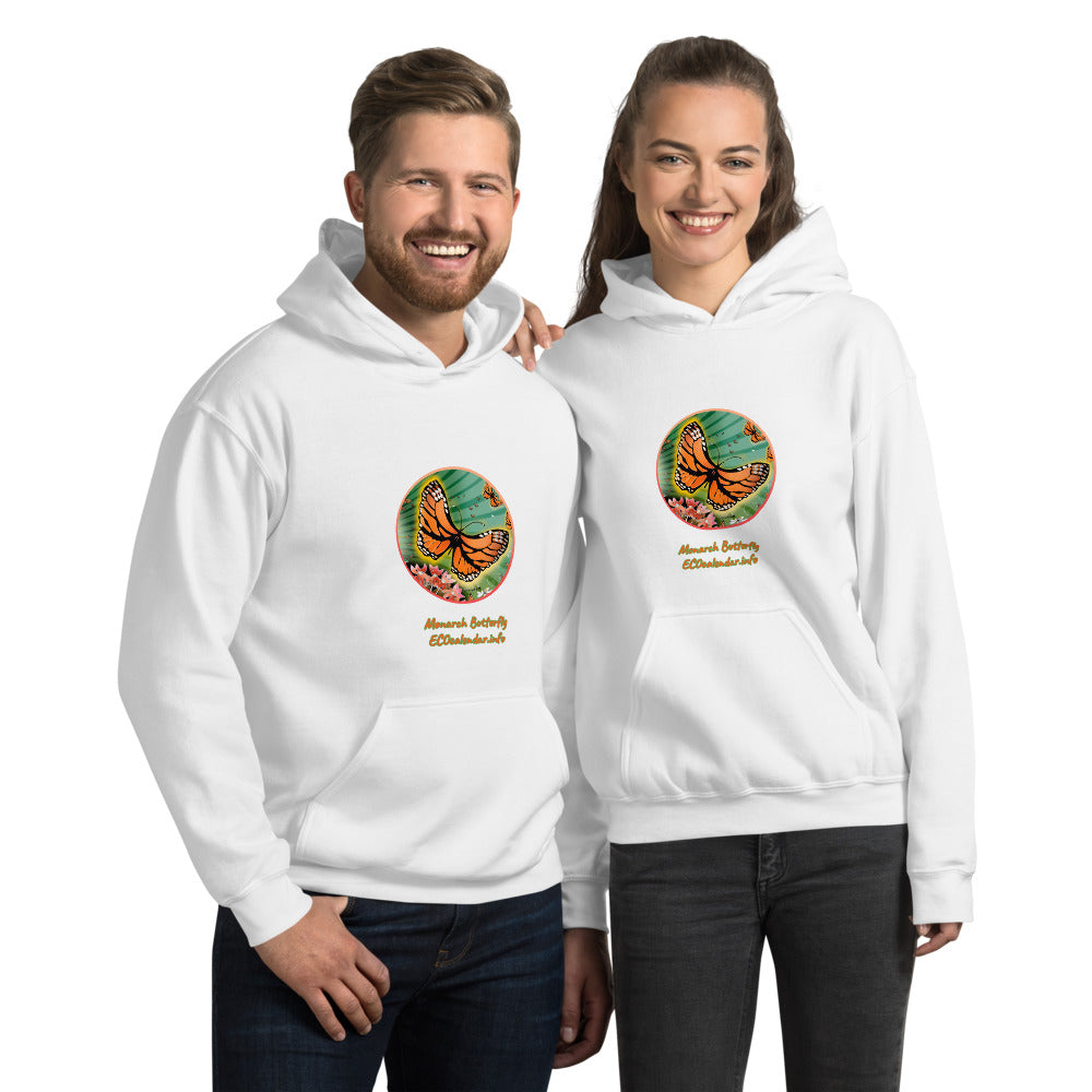 Unisex Hoodie, Summer Monarch
