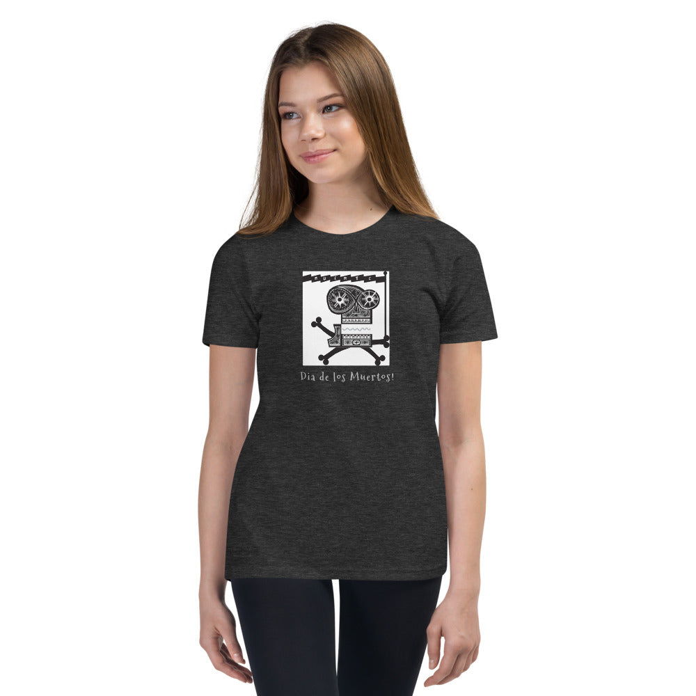 Youth Short Sleeve T-Shirt, Dia de los Muertos