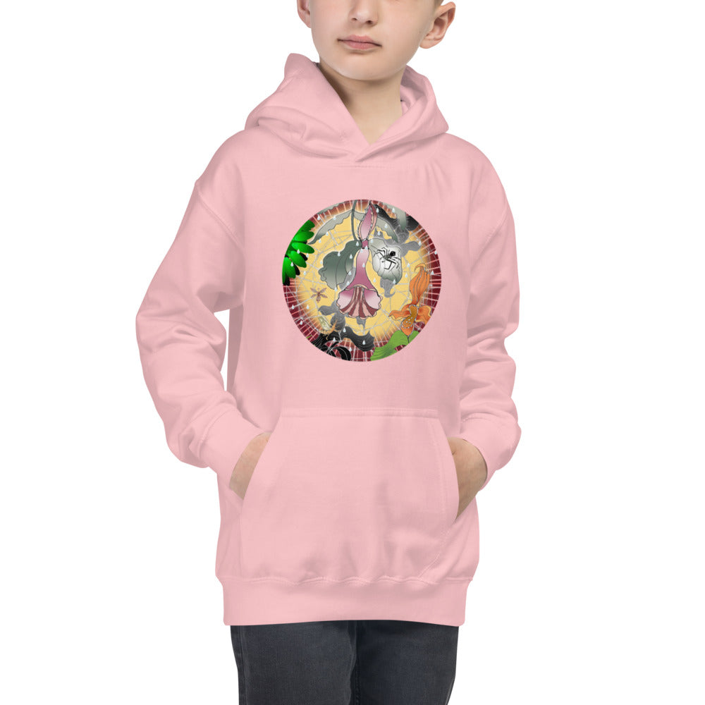 Kids Hoodie, Summer Spider