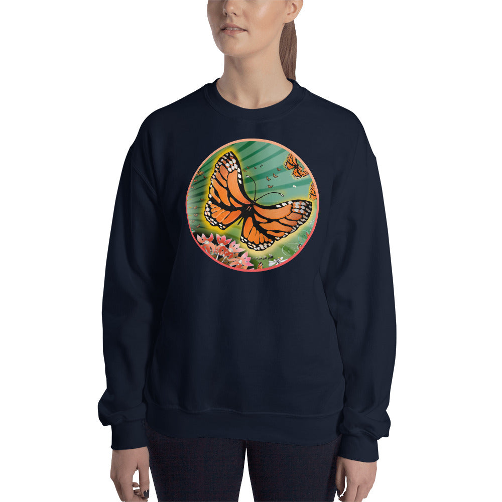 Sweatshirt, Summer Monarch
