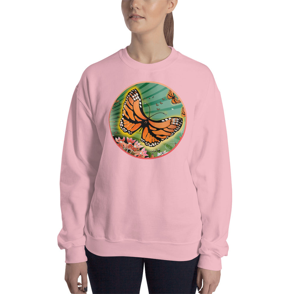 Sweatshirt, Summer Monarch