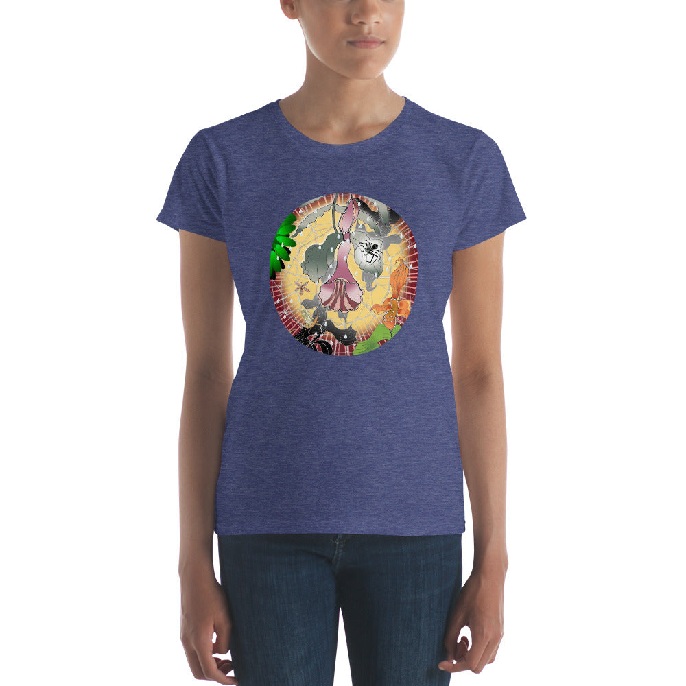 Women's short sleeve t-shirt, Summer Spider