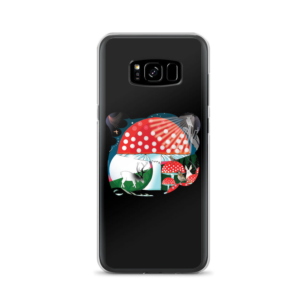 Samsung Case, Winter Mushroom