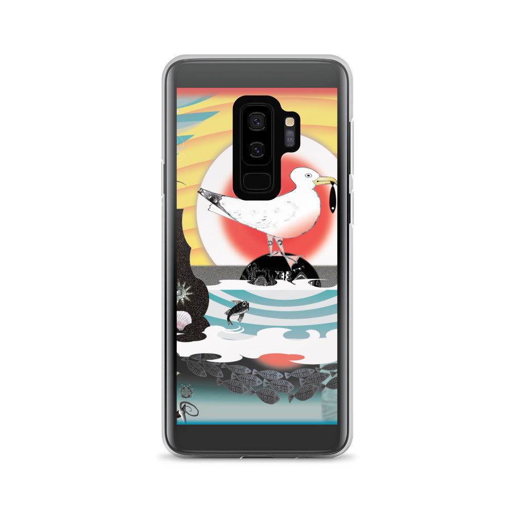 Samsung phone case, Summer Seagull