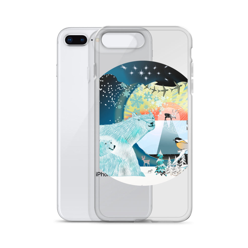 iPhone Case, Winter Polar Bear