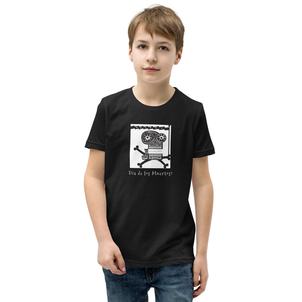 Youth Short Sleeve T-Shirt, Dia de los Muertos