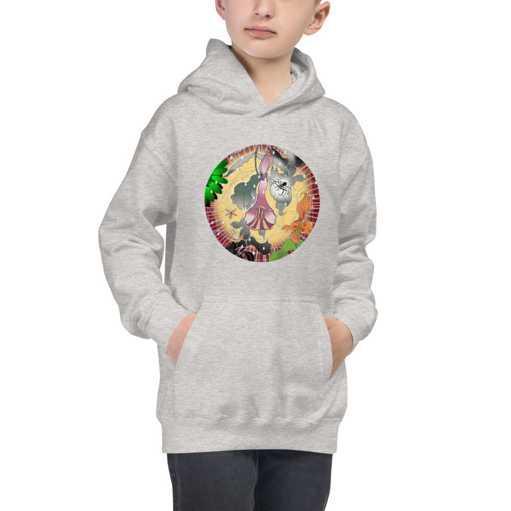 Kids Hoodie, Summer Spider