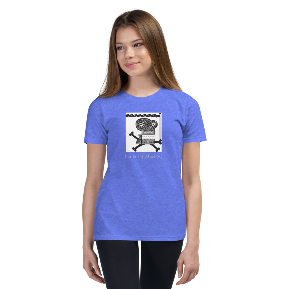 Youth Short Sleeve T-Shirt, Dia de los Muertos