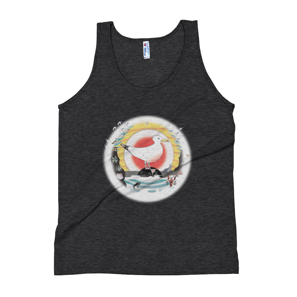 Unisex Tank Top, Summer Gull