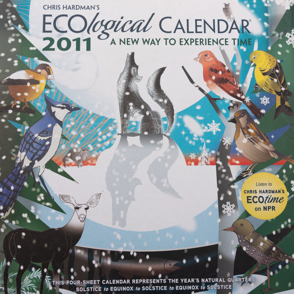 SOLD OUT!! 2011 Collectable  ECOlogical Wall Calendar