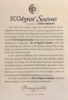 ECOlogical Seasons Cards SORRY, WE ARE SOLD OUT!