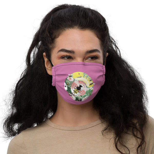Premium face mask, Summer Bee