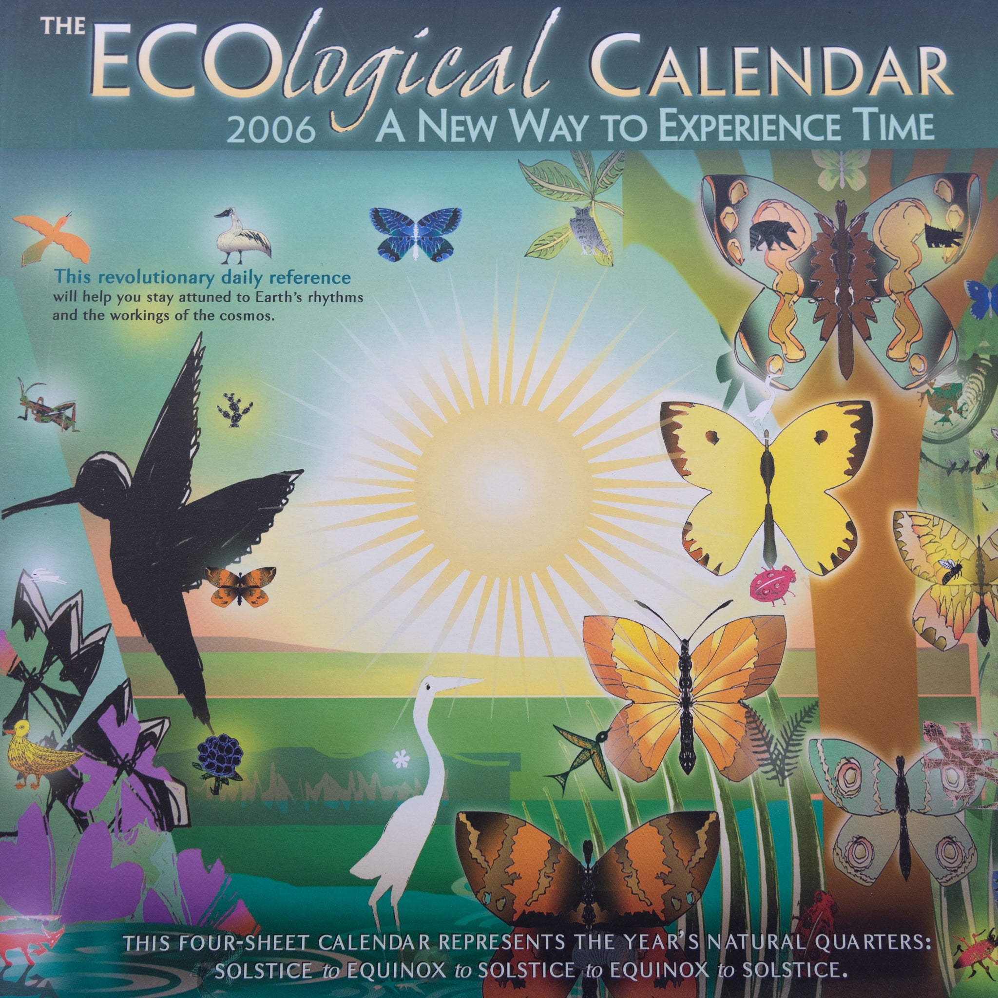 SOLD OUT!! Complete set of All ECOlogical Calendars 2005 -2021, FREE SHIPPING ON SET