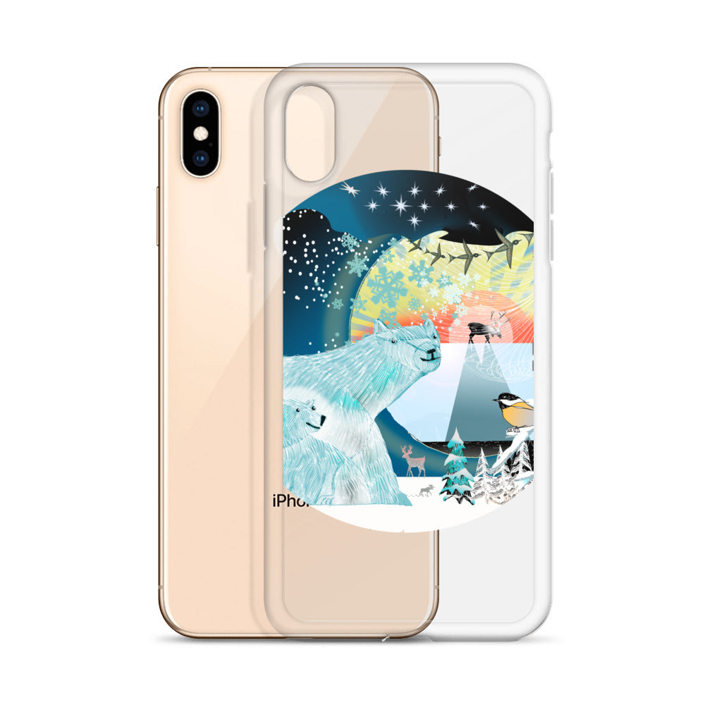 iPhone Case, Winter Polar Bear