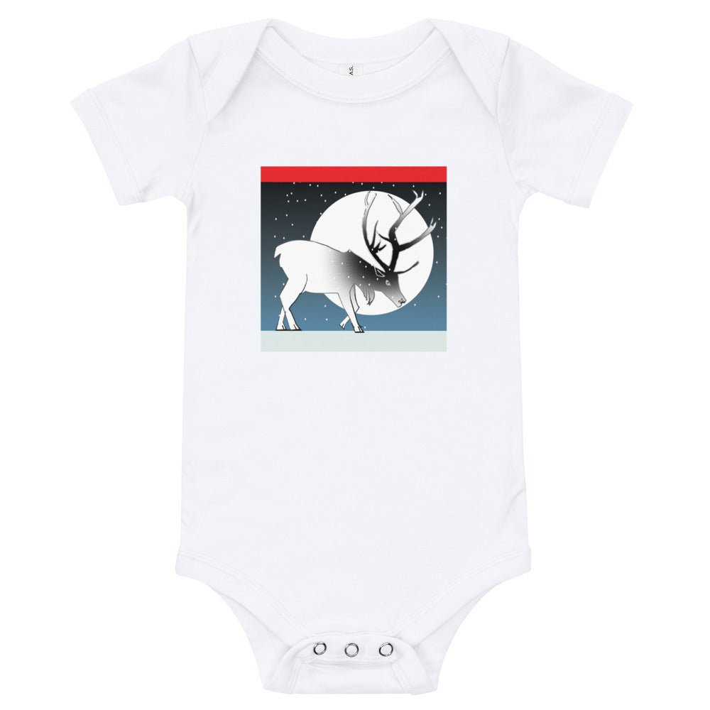 T-Shirt infants, Winter Deer