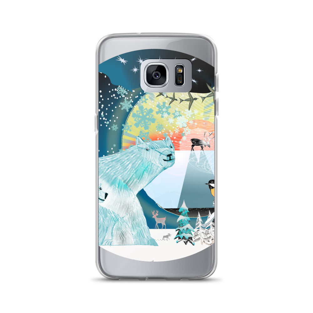 Samsung Case, Winter Bear