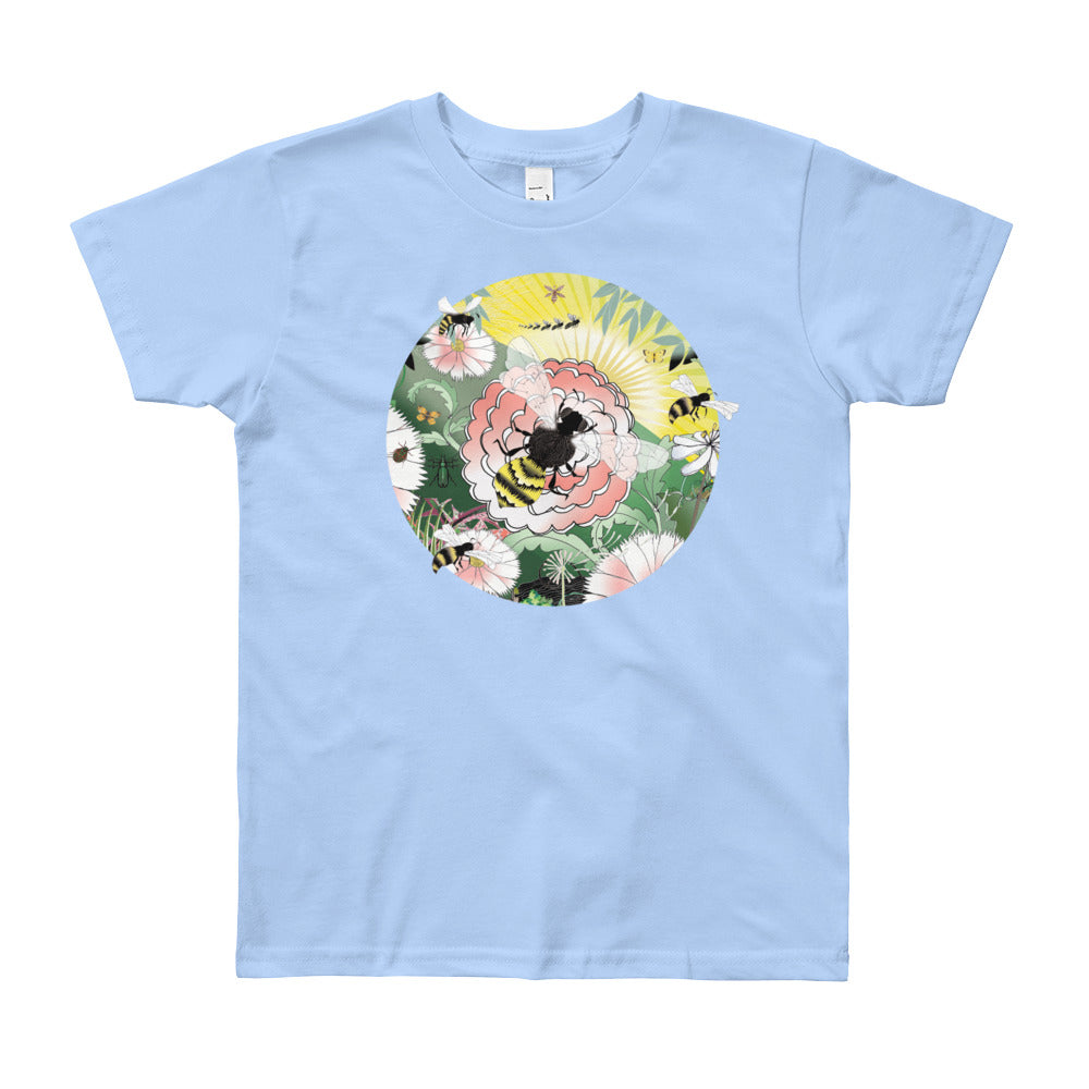 Youth Short Sleeve T-Shirt, Spring Bee