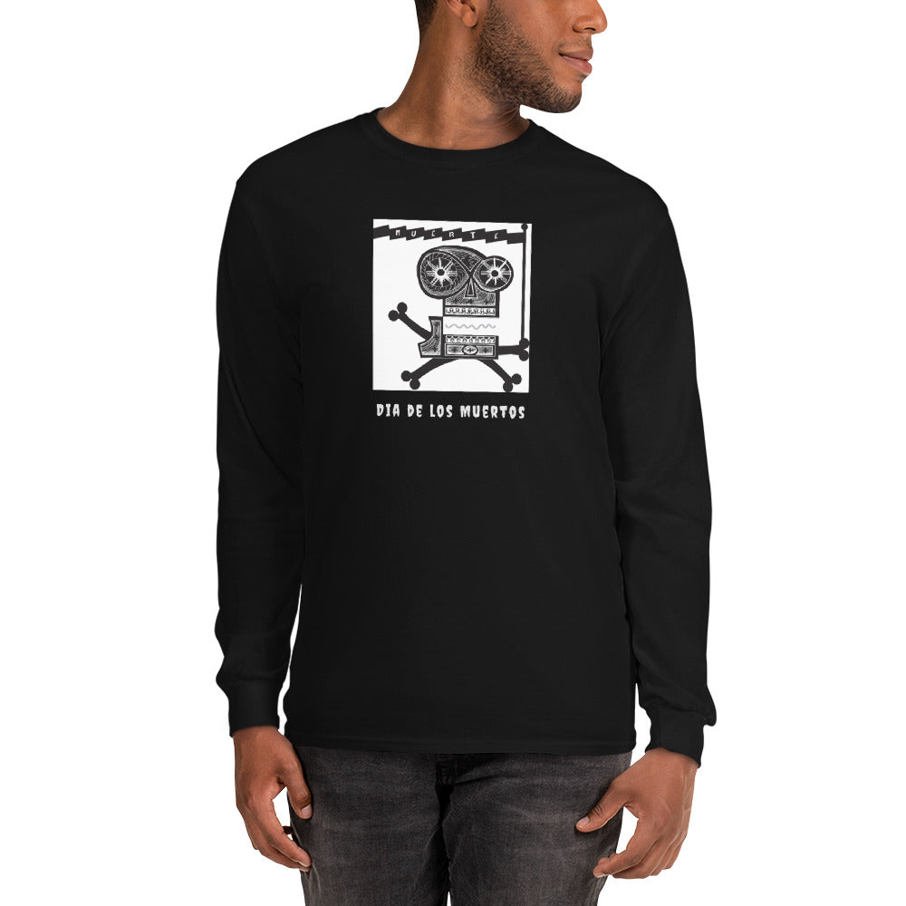 Men’s unisex Long Sleeve Shirt, Dia de los Muertos