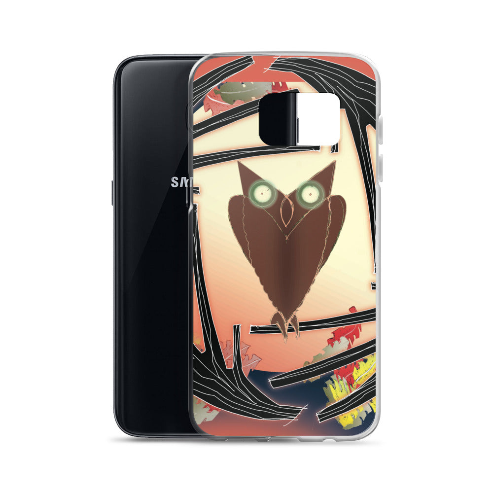 Samsung Case, Fall Owl