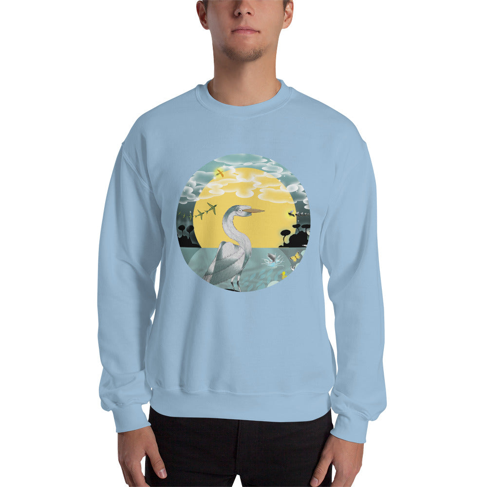 Sweatshirt, Spring Egret