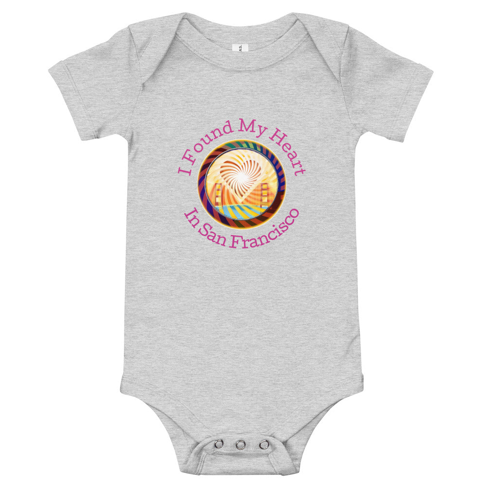 T-Shirt Baby Onesie,  The Heart of San Francisco