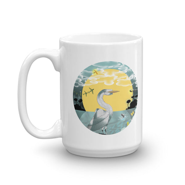 Mug, Spring Egret