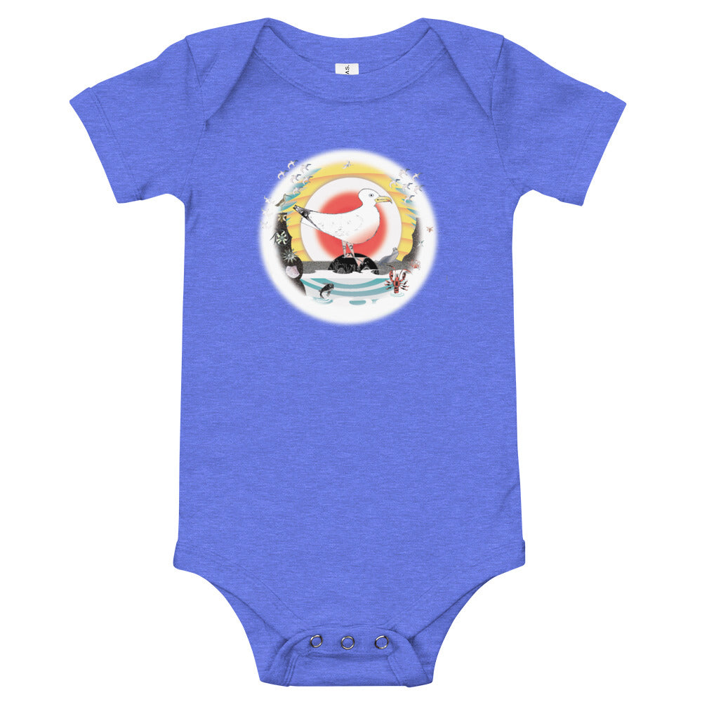 T-Shirt baby body suit, Summer Gull