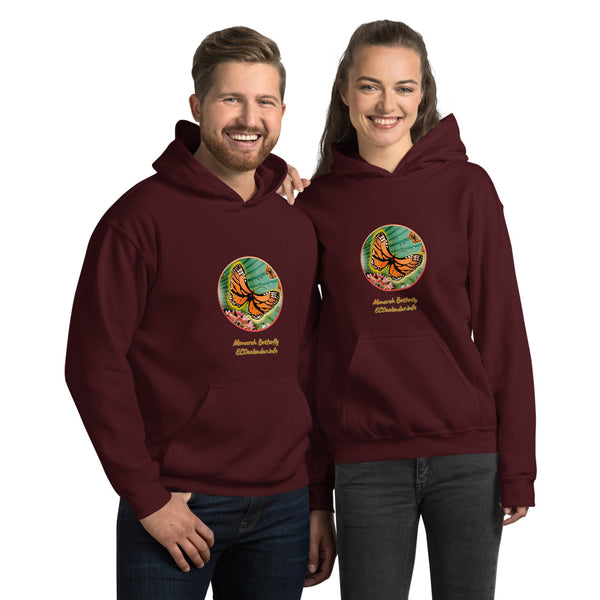 Unisex Hoodie, Summer Monarch