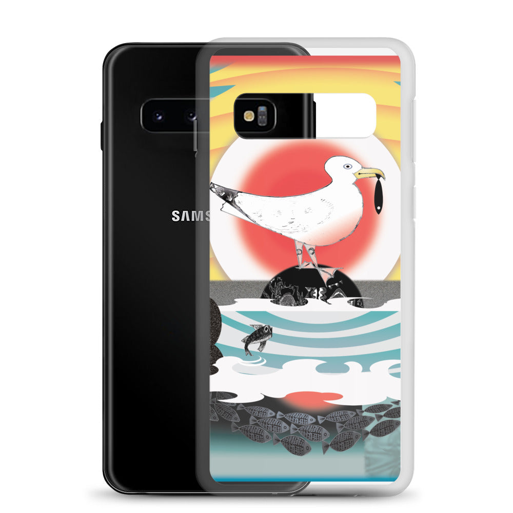 Samsung phone case, Summer Seagull