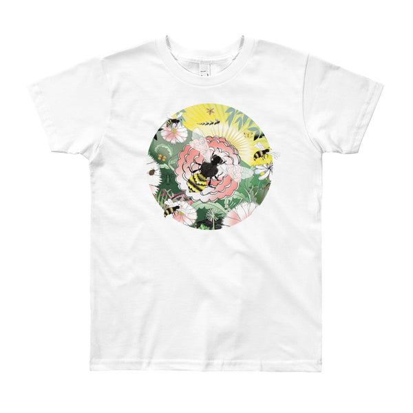 Youth Short Sleeve T-Shirt, Spring Bee