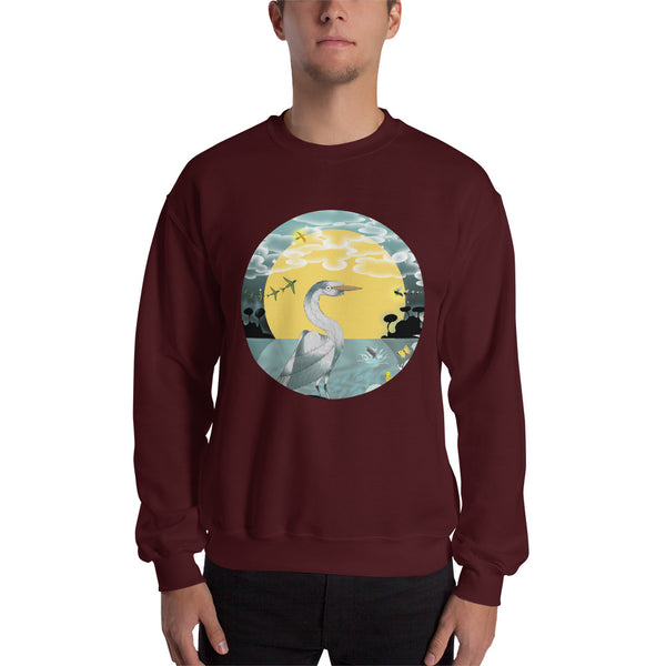 Sweatshirt, Spring Egret