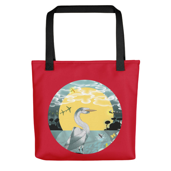 Tote bag, Spring Egret