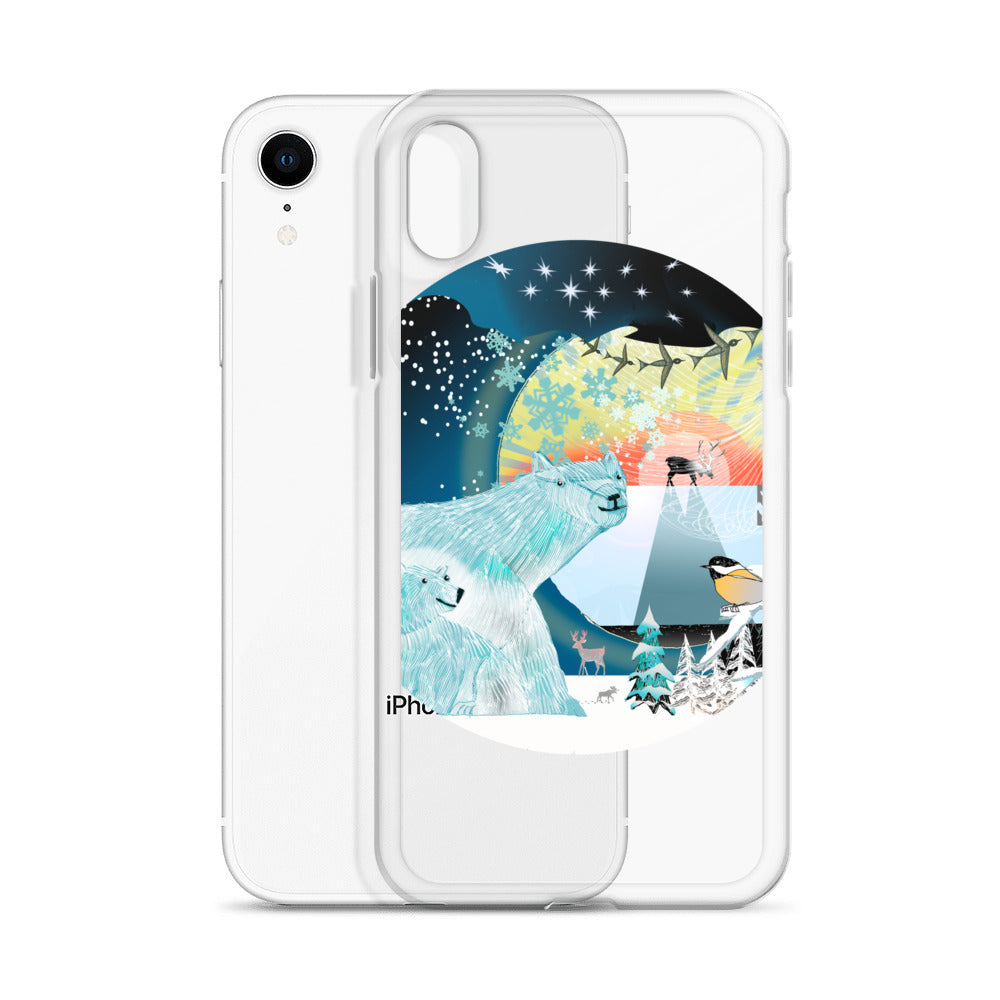 iPhone Case, Winter Polar Bear