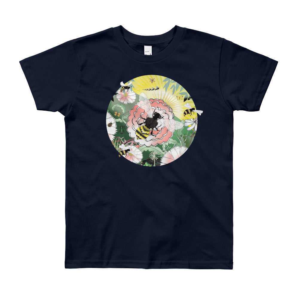 Youth Short Sleeve T-Shirt, Spring Bee