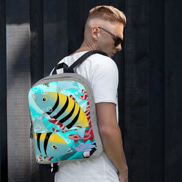 Backpack, Coral Reef Fish