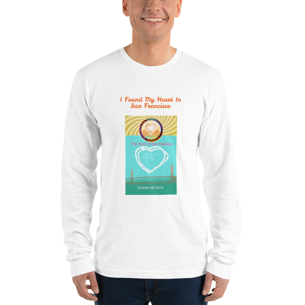 Long sleeve t-shirt, The Heart of San Francisco 2019