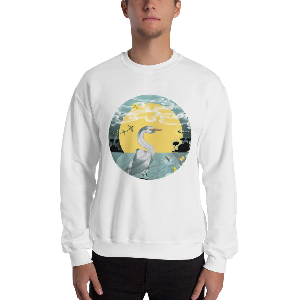Sweatshirt, Spring Egret