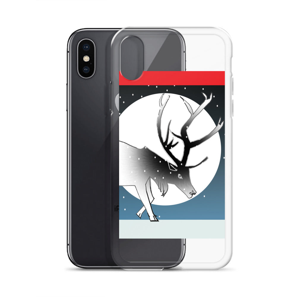 iPhone Case, Winter Stag