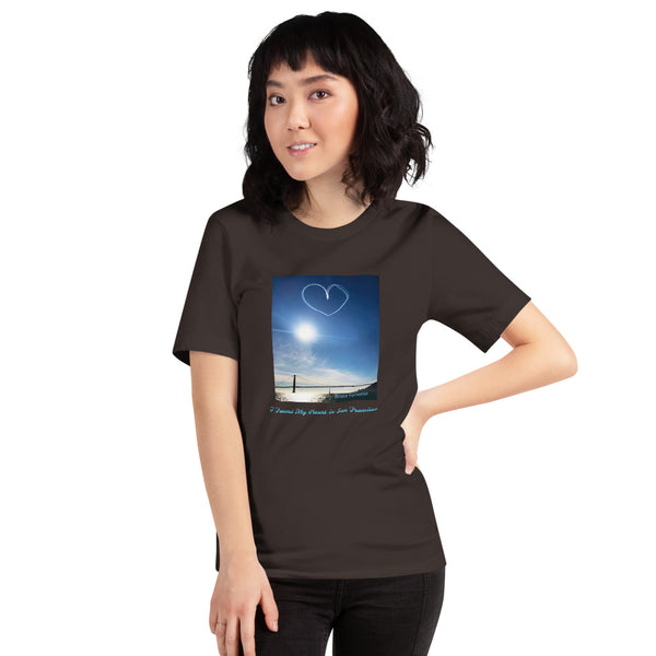 Short-Sleeve Unisex T-Shirt, The Heart of San Francisco