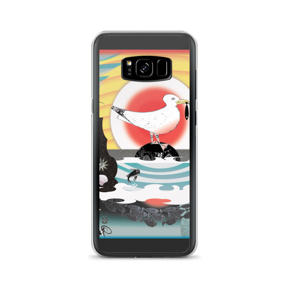 Samsung phone case, Summer Seagull