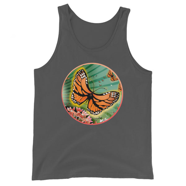 Unisex  Tank Top, Summer Monarch