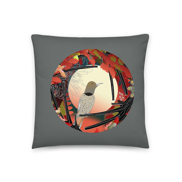 Basic Pillow, Fall Northern Flicker