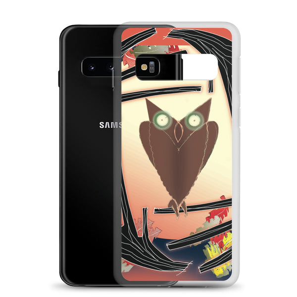 Samsung Case, Fall Owl